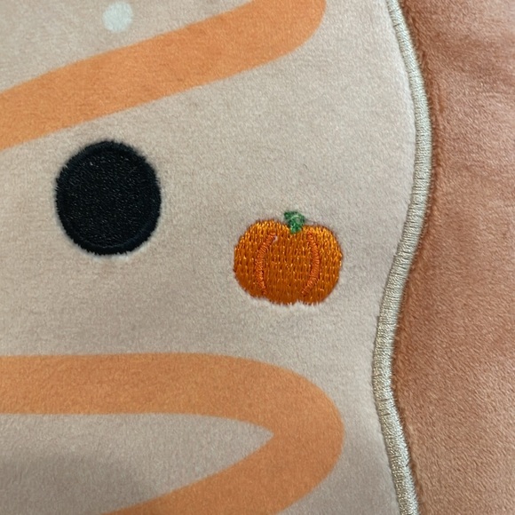 NWT 11” Tadd the Frosted Pumpkin 🎃 Donut Squishmallow - Rare Tag - Picture 3 of 7